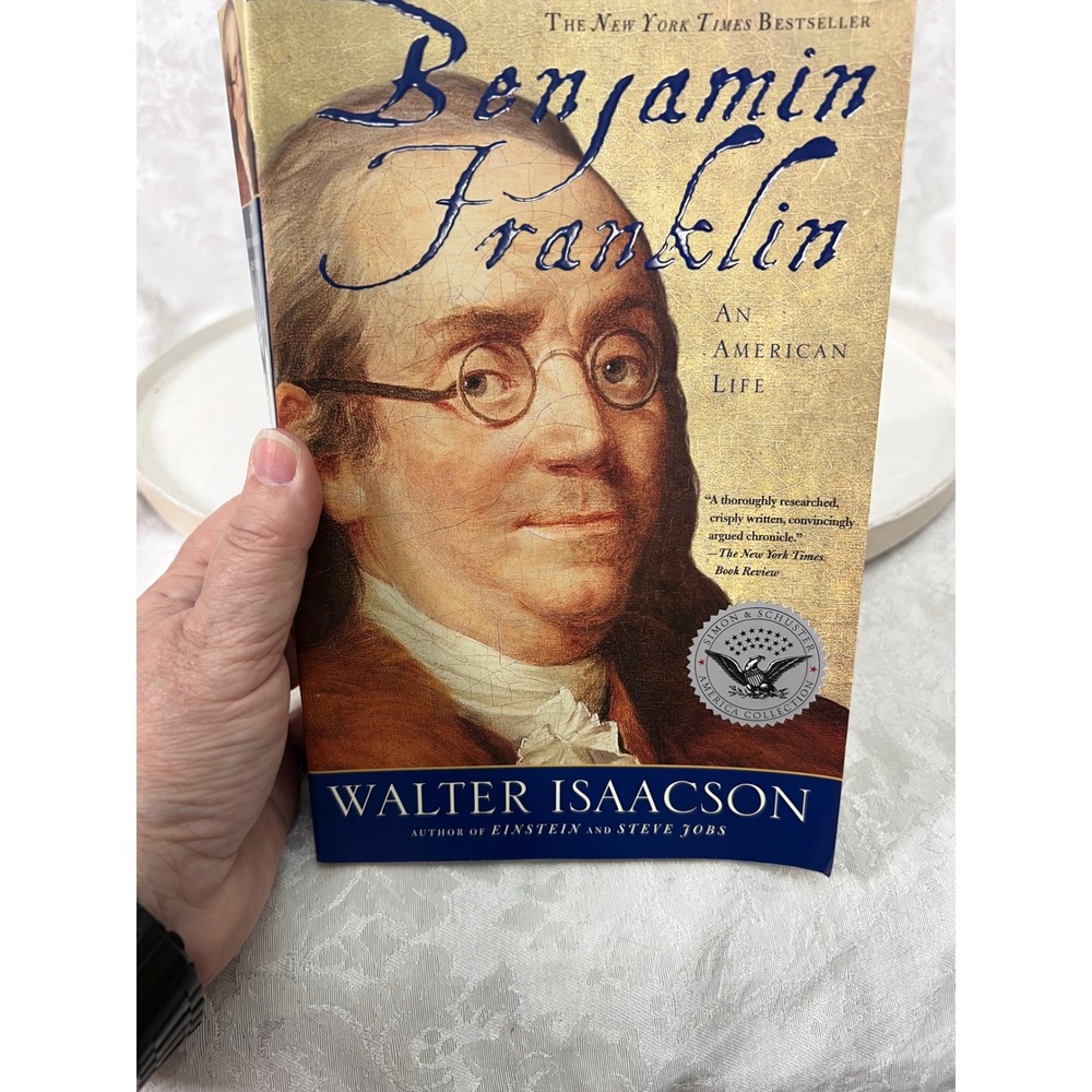 Benjamin Franklin An American Life Walter Isaacson Paperback Biography 2004